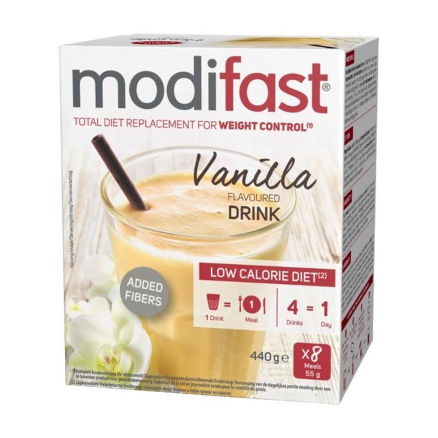 Modifast Low Calorie Diet Vanilla 8 x 55 g - 1