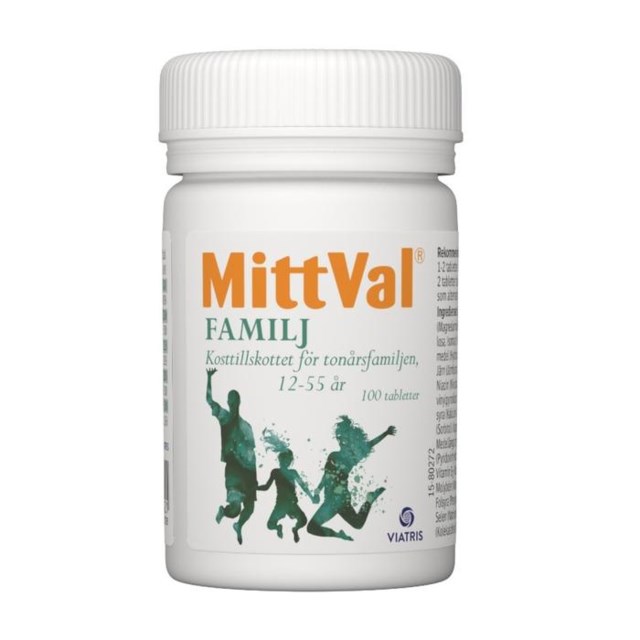 MittVal Familj 100 tabletter - 1