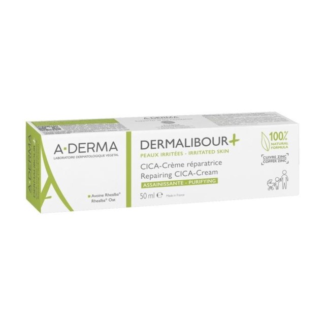 A-Derma Dermalibour+ Repairing Cica-Cream 50 ml - 1