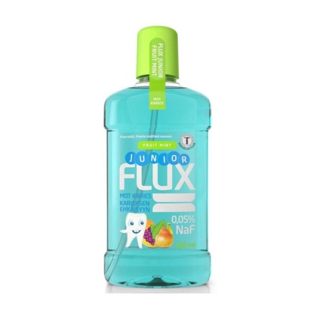 Flux Junior Fruit Mint fluorskölj 500 ml - 1