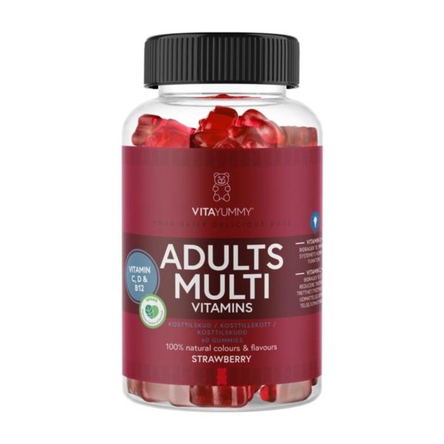 VitaYummy Adults Multivitamins Strawberry 60 st - 1