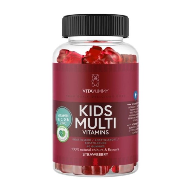 VitaYummy Kids Multivitamins Strawberry 60 st - 1