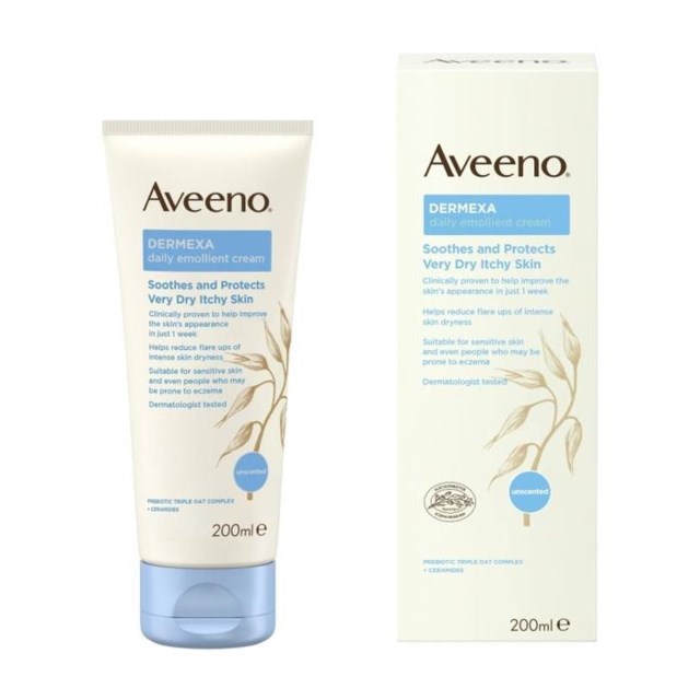 Aveeno Dermexa Daily Emollient Cream 200ml - 1