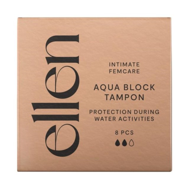 Ellen Aqua Block Tampon 8 st - 1