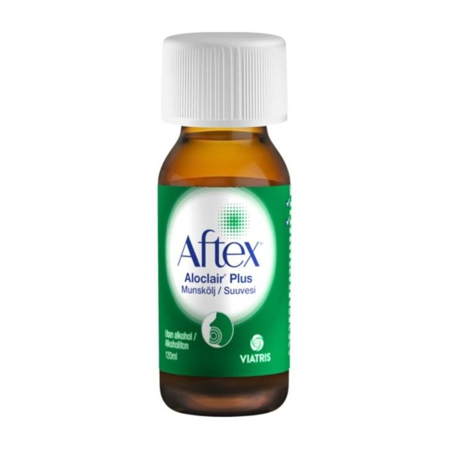 Aftex Aloclair munskölj 120 ml - 1
