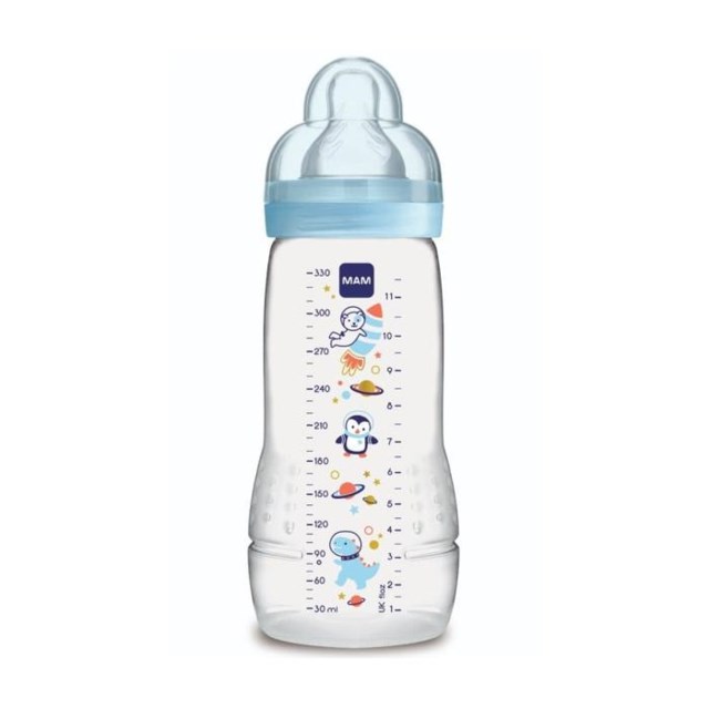 MAM Easy Active Baby Bottle Blå 330 ml - 1
