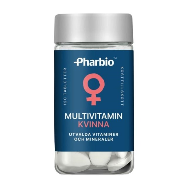 Pharbio Multivitamin Kvinna  120 st - 1