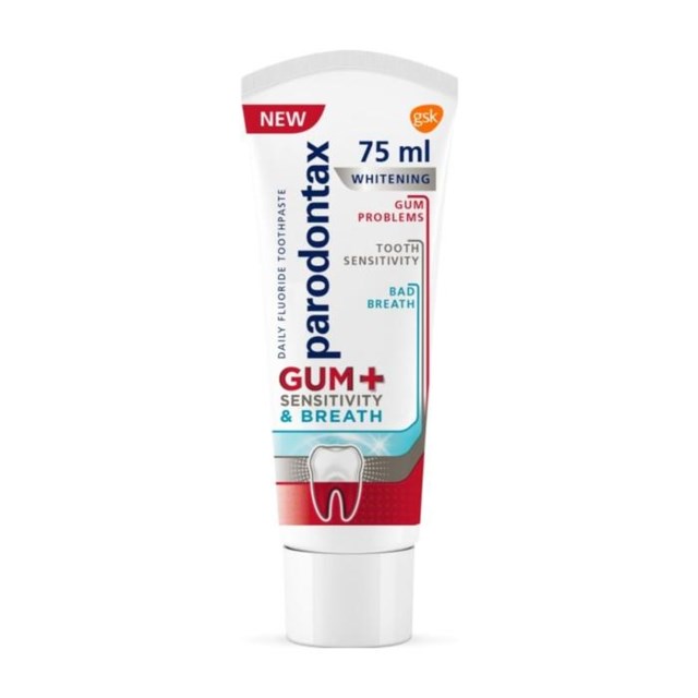 Parodontax Gum+Sensitivity & Breath Whitening 75 ml - 1