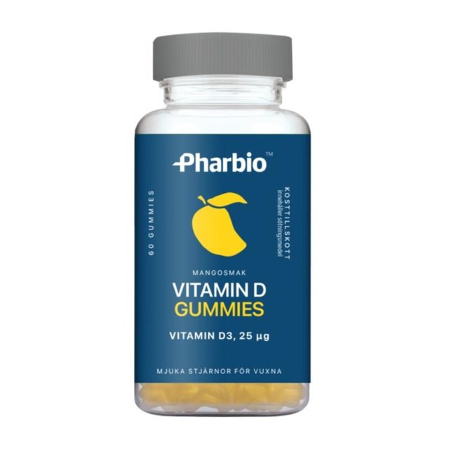 Pharbio D-vitamin Gummies  60 st - 1