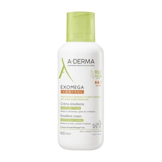 A-Derma Exomega Control Cream 400ml - 1
