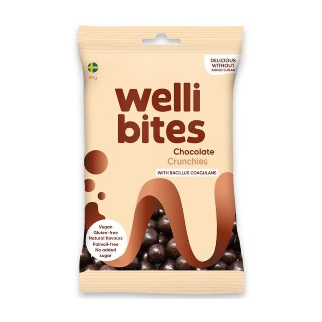 Wellibites Chocolate Crunchies 50 g - 1