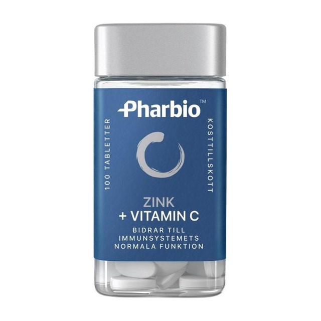 Pharbio Zink + Vitamin C 100 st - 1