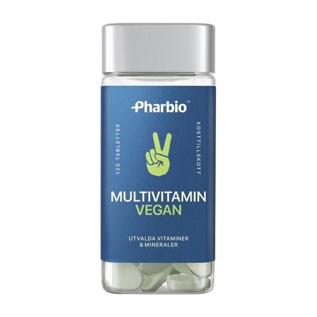 Pharbio Multivitamin Vegan 120 st - 1