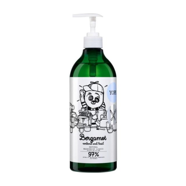 YOPE Washing-Up Liquid Bergamot & Basil 750 ml - 1