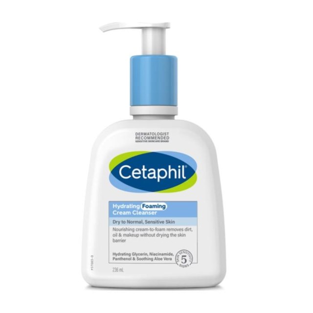 Cetaphil Hydrating Foaming Cream Cleanser 236 ml - 1