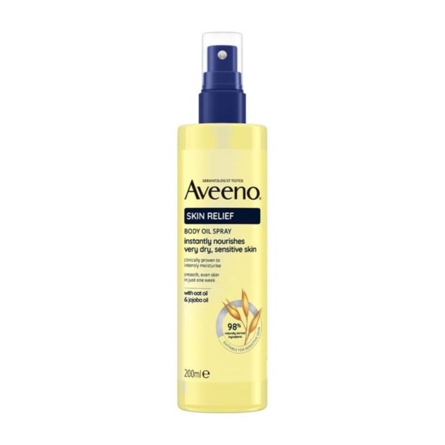 Aveeno Skin Relief Body Oil Spray 200 ml - 1