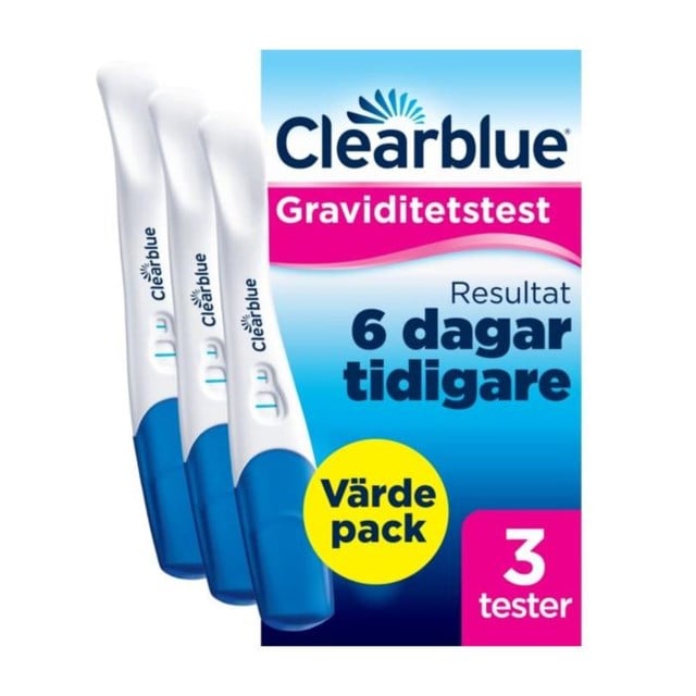 Clearblue Graviditetstest Ultratidigt 3 st - 1
