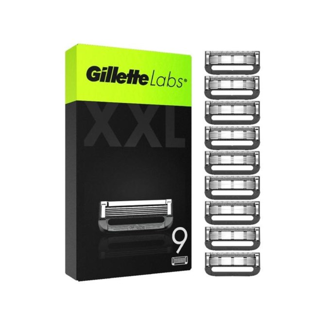 Gillette Labs rakblad 9 st - 1