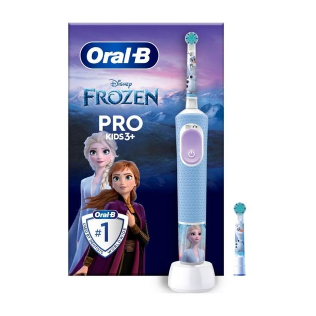 Oral-B Pro Kids eltandborste Frozen, 2 tandborsthuvuden, från 3 år - 1