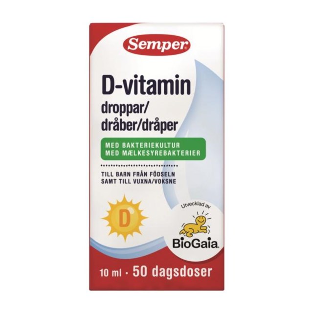 Semper D-vitamindroppar 10ml - 1