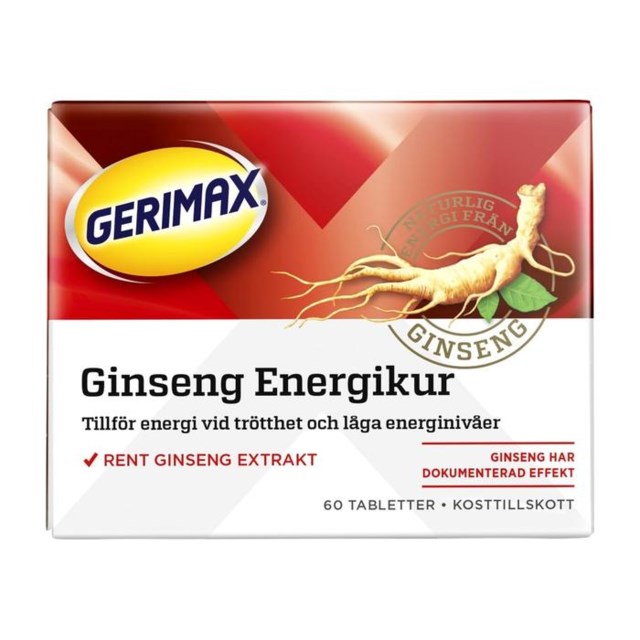 Gerimax Ginseng 60 tabletter - 1